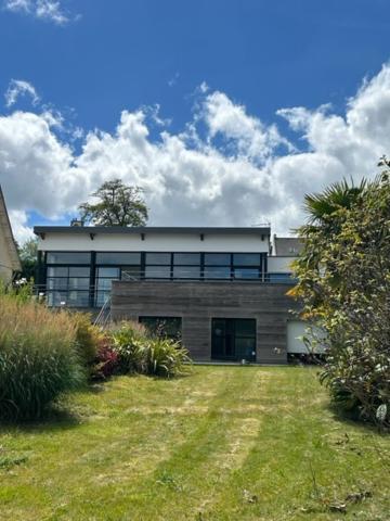 Maison Villa Montmarin Vue Mer Bretagne Nord Vers Roscoff Carantec Morlaix Plouescat Locquenole Avec Son Spa Et Sa Vue Mer Extérieur photo